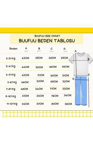 Fırfırlı Pamuklu Uzun Kollu Alt Üst İkili Kız Çocuk Takım
