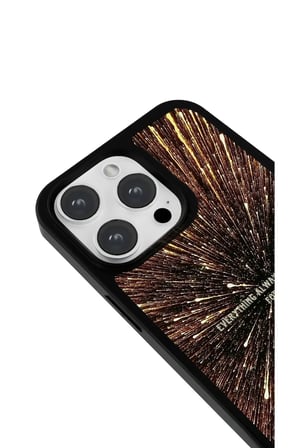 iPhone 16 Uyumlu Parlak Baskı Telefon Kılıfı - Şans Mottosu