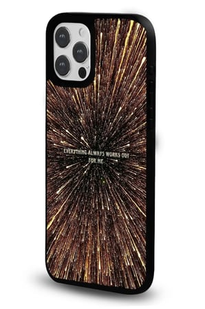 iPhone 13 Uyumlu Glossy Parlak Tasarım Telefon Kılıfı - Şans Mottosu