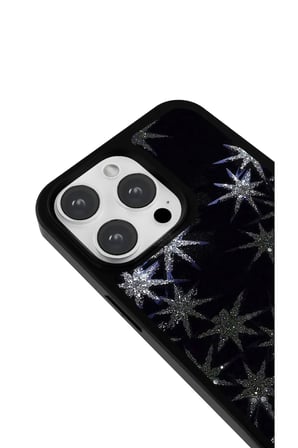 iPhone 13 Pro Uyumlu Desenli Parlak Tasarım Telefon Kılıfı - Starlight