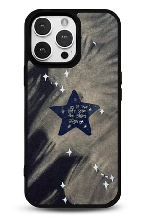 iPhone 14 Pro Max Uyumlu Desenli Parlak Tasarım Telefon Kılıfı - Stars Align