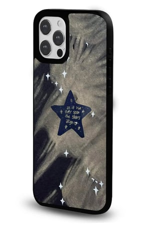 iPhone 14 Pro Max Uyumlu Desenli Parlak Tasarım Telefon Kılıfı - Stars Align