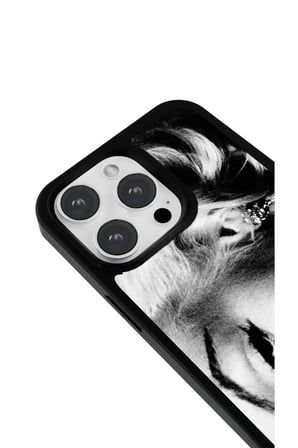 iPhone 15 Pro Max Uyumlu Desenli Parlak Tasarım Telefon Kılıfı - Vintage Portre