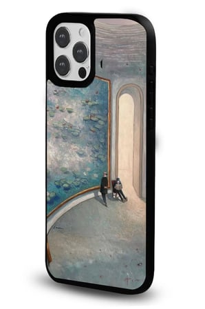 iPhone 17 Pro Uyumlu Desenli Parlak Tasarım Telefon Kılıfı - Nilüferler Sergisi