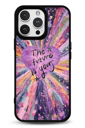 iPhone 17 Pro Max Uyumlu Desenli Parlak Tasarım Telefon Kılıfı - The Future Is Yours