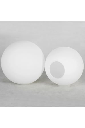 BEYAZ RENKLİ KAR TOPO GLOP CAM HAKİKİ CAM 15EN : 15YÜK : 7,5CM AĞIZ