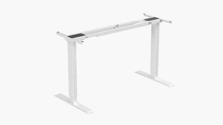 Çift Motorlu Elektrikli Yükseklik Ayarlı Masa İskeleti 70-120 cm, 125 kg Taşıma Kapasiteli – Tablası