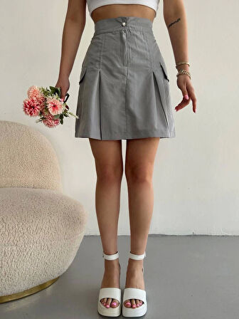 Cepli paraşüt etek