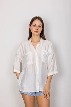 Cepli salaş gömlek t1010