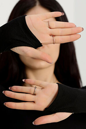 Bisiklet Yaka Parmak Geçmeli Kaşkorse bluz siyah a3829