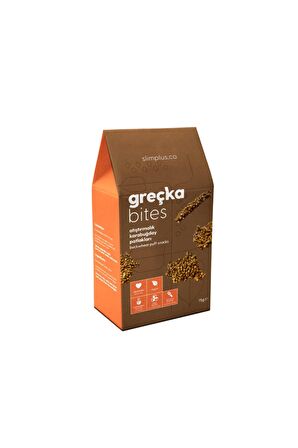 Glutensiz Greçka Bites 75G - Karabuğday Patlağı