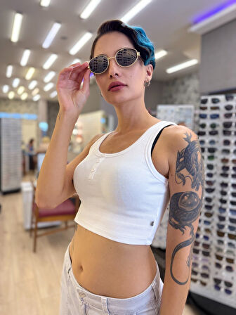 Via Gold/Black 55 Olivier Philippe Polarize Güneş Gözlüğü