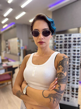 Via Silver/Füme 55 Olivier Philippe Polarize Güneş Gözlüğü