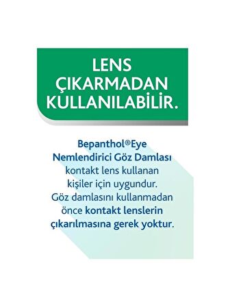 Bepanthol Eye Nemlendirici Goz Damlası Çoklu Doz 10 ml