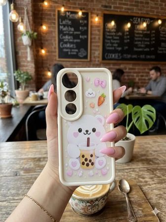 Vivo V50 Lite Uyumlu Kılıf Desenli Darbe Emici Kamera Korumalı Hlt-DsnAnns