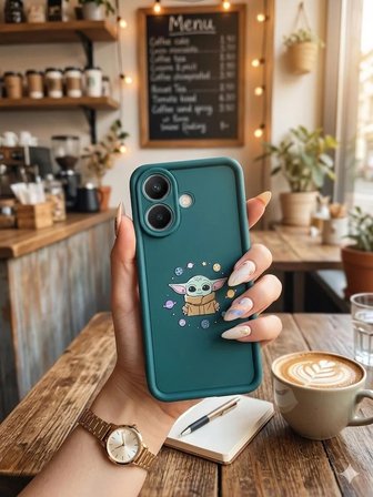 Vivo V60 Lite Uyumlu Kılıf Desenli Darbe Emici Kamera Korumalı Hlt-DsnAnns