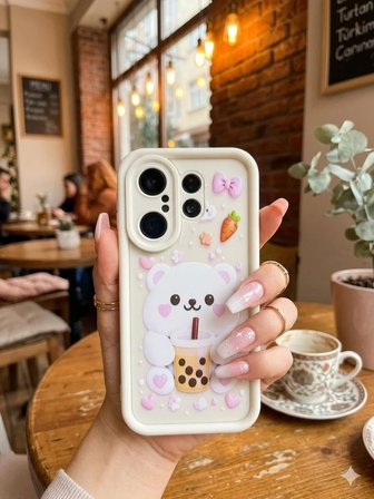 Vivo X200 Fe Uyumlu Kılıf Desenli Darbe Emici Kamera Korumalı Hlt-DsnAnns