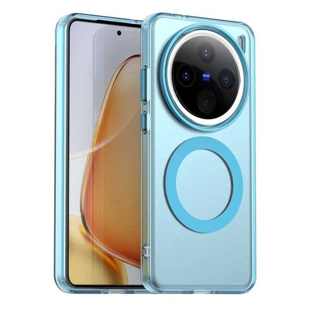 Vivo X200 Pro Uyumlu Kılıf Renkli Kenarlı Magesafe Özellikli Hlt-Colour