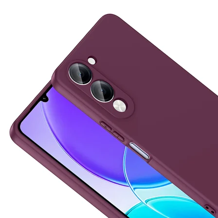 Vivo Y04 Uyumlu Kılıf Kamera Korumalı İçi Kadife Lansman Silikon Zr-Mara
