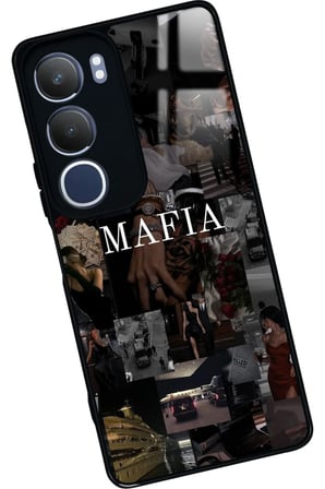 Vivo Y19s Uyumlu Mafia Tasarımlı Parlak Silikon Kılıf