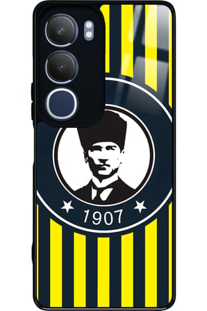 Vivo Y19s Uyumlu Atatürk - 1907 Yazılı Parlak Silikon Kılıf