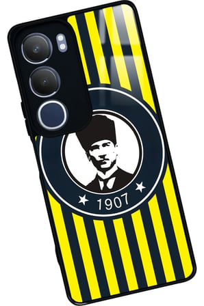 Vivo Y19s Uyumlu Atatürk - 1907 Yazılı Parlak Silikon Kılıf
