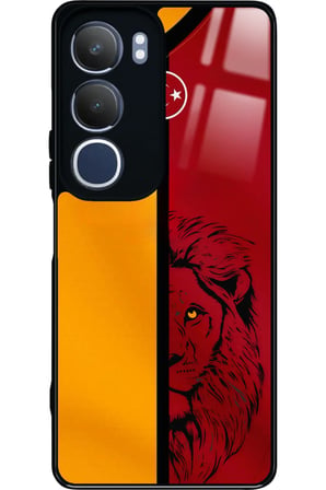 Vivo Y19s Uyumlu Aslan Tasarımlı Parlak Silikon Kılıf
