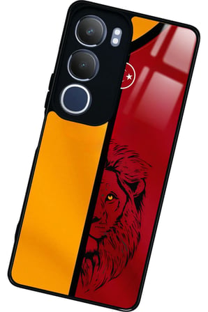 Vivo Y19s Uyumlu Aslan Tasarımlı Parlak Silikon Kılıf