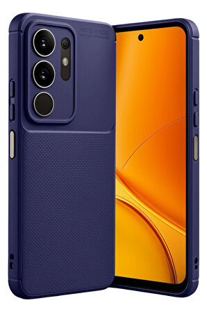 Vivo Y29 4G Kılıf Karbon Görünümlü Silikon Azn-FcsKrbn