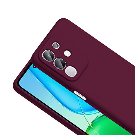 Vivo Y29 4G Kılıf içi Kadife Silikon Zr-Mara