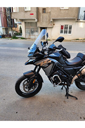Voge DSX 650 Ön cam 2022 Model Yılı 55cm Şeffaf Renk 4mm Uzun Geniş Cam