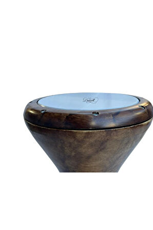 Profesyoneller için Döküm Mısır Darbuka Ağırlık ( 4 Kg Ahşap Desen)