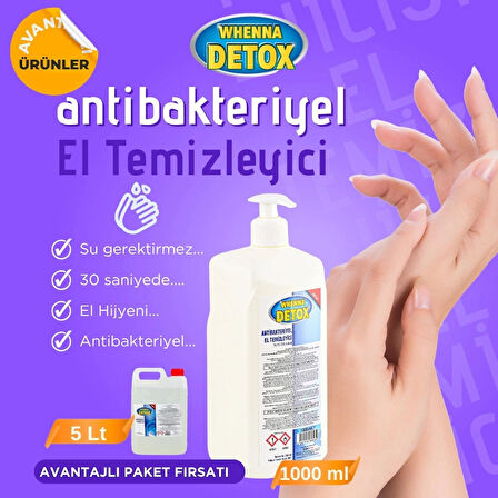 Antibakteriyel El Temizleyici 1000ml 6 Adet