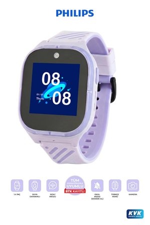 PHILIPS W200A Akıllı Çocuk Saati (Distribütör Garantili)