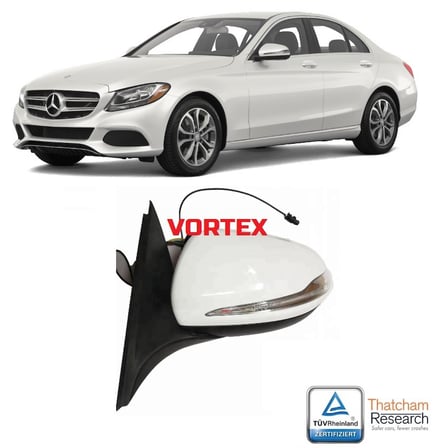 MERCEDES - DIŞ DİKİZ AYNA SOL (BEYAZ) (ISIT.KAT) W205 2014-