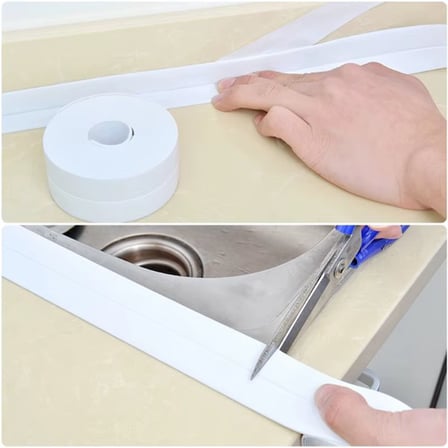 Özel Üretim Bant Mutfak Banyo Lavabo Ocak Kenarı Ev Bakım Koruyucu Şerit Duş Bandı