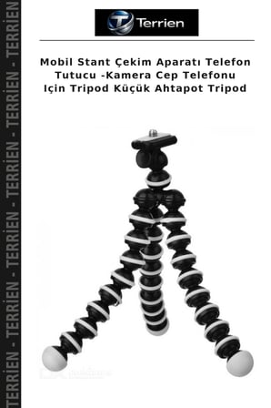 Mobil Stant Çekim Aparatı Telefon Tutucu -Kamera Cep Telefonu Için Tripod Küçük Ahtapot Tripod