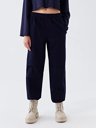 Beli Lastikli Rahat Kalıp Kadın Pantolon