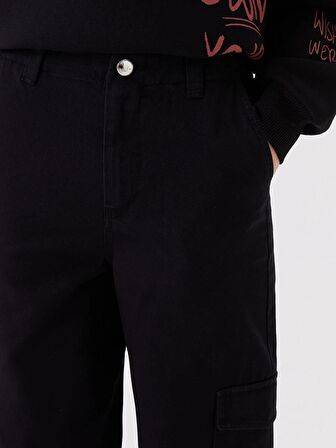 Standart Fit Kadın Kargo Pantolon
