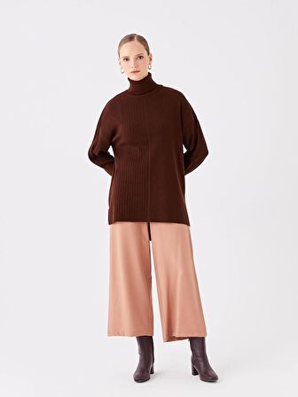 Beli Lastikli Standart Fit Kadın Pantolon