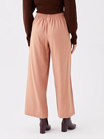 Beli Lastikli Standart Fit Kadın Pantolon