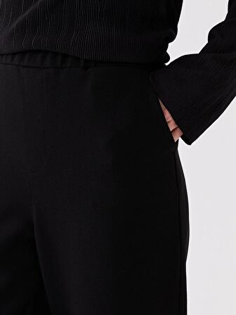 Beli Lastikli Standart Fit Kadın Pantolon