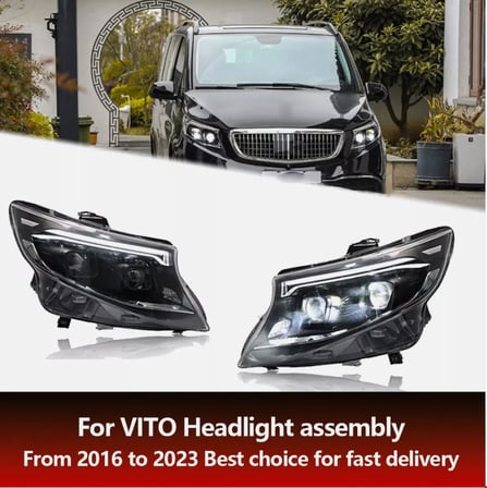 MERCEDES - ÖN FAR SETİ LED W447  VİTO FACELIFT 2024-