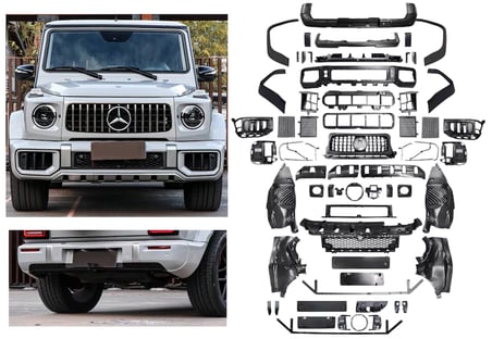 MERCEDES - YENİ G63 AMG BODY KIT  W465 2019-2026 (KROM)