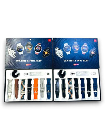 Titreşimli Bildirim Destekli Watch 4 Pro Suit 7 Kordonlu Akıllı Saat