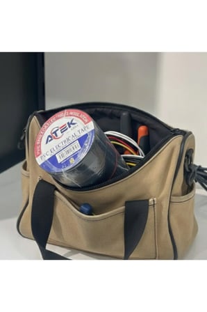 2 Adet Elektrik İzole Bant – Siyah PVC İzolasyon Bandı, Kablo Sarma, Yalıtım, Halogen Free, Electrical Tape