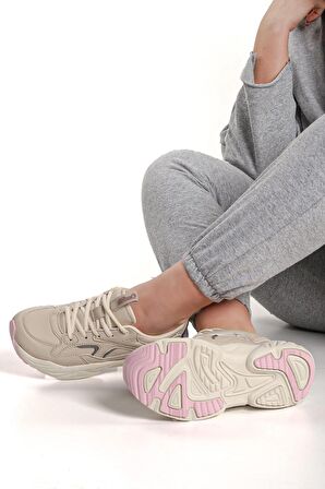 Dakota Pu Bağcıklı Günlük Kadın Spor Ayakkabı