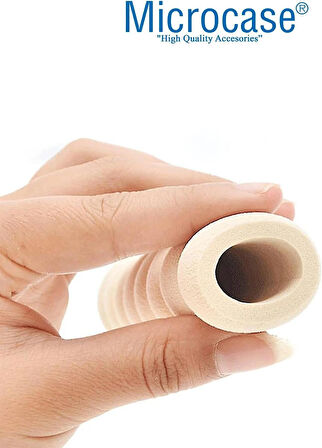 Microcase Spiral Yumuşak  Esnek Kapı Kolu Çarpışma Önleyici Kapı Pencere Kolu Koruma - AL4546 2 Adet