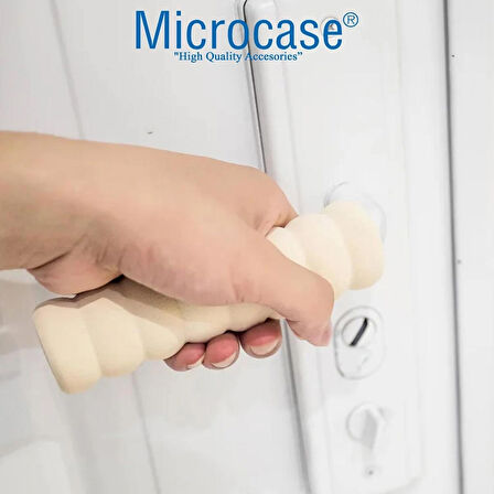 Microcase Spiral Yumuşak  Esnek Kapı Kolu Çarpışma Önleyici Kapı Pencere Kolu Koruma - AL4546 2 Adet