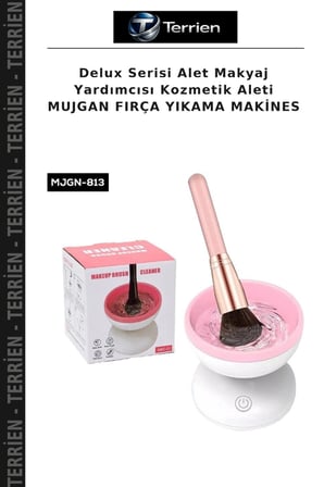 Delux Serisi Alet Makyaj Yardımcısı Kozmetik Aleti MUJGAN FIRÇA YIKAMA MAKİNES